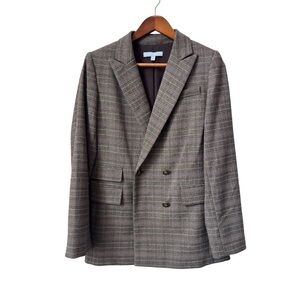 ANTONIO MELANI Women’s Brown Plaid Blazer